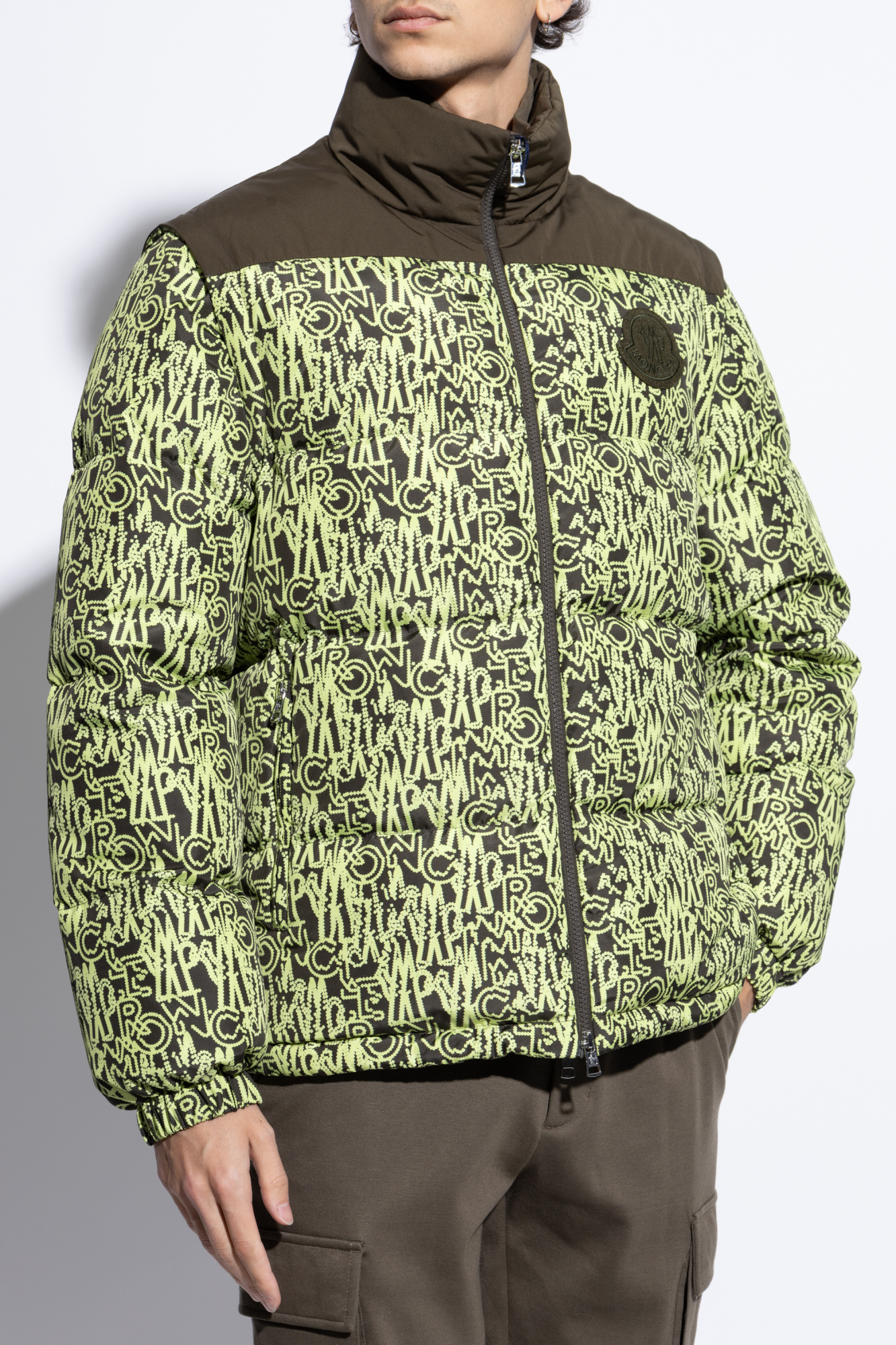 绿色羽绒服Chubasco Moncler - Vitkac China